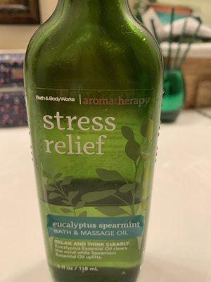 One of the most relaxing scents in Bath & Body Works line