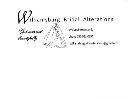 Williamsburg Bridal Alterations