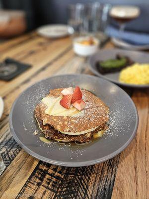 Lemon ricotta pancakes