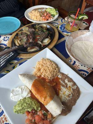 Shrimp Quesadillas Steak Fajita