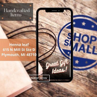 Shop Small Saturday!
We will be open on 27th with extended hours starting at 10:00!