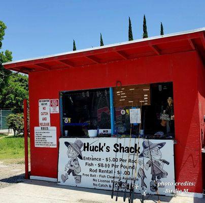 "Huck's Shack." See review for updated (newly increased) pricing. - Huckleberry Pond. Anaheim, CA. 2023