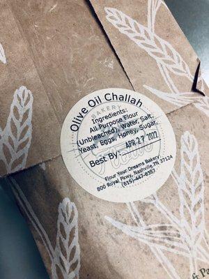 Yes! They even give me a a "Best By" date! Thank you! Can't wait to dig in...after Passover.