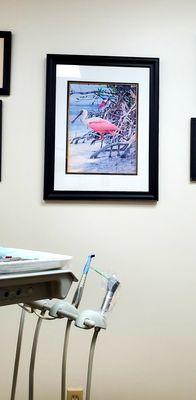 Inside pleasantries with #1 hygienist.