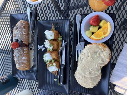 Pancake - tots and Deep South!