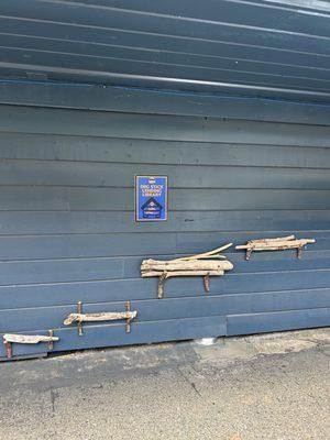 So adorable, sticks for your dogs