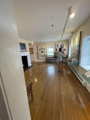 Inside Light house musuem