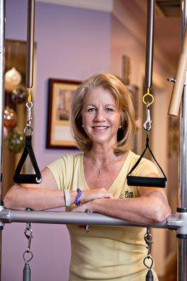 Mary-Jane Amrein, M.S. is the owner.  She started in the fitness business as a gym iwner and then created The Pilates Center over 20 years a