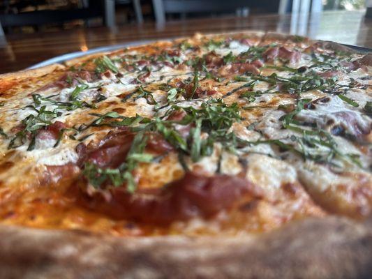 The sweet and spicy pizza special! Always ask your server about wing and pizza specials. They are top notch and always creative