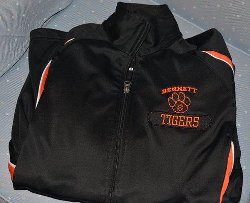 Embroidery for Girls' Team