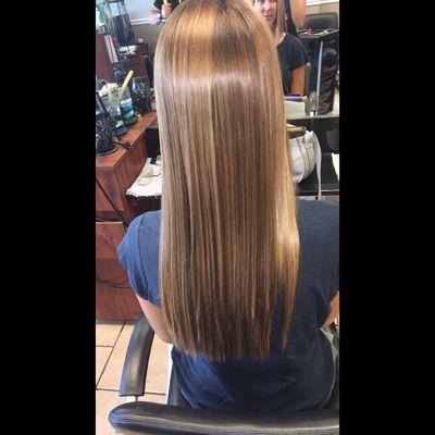 after formaldehyde free keratin!