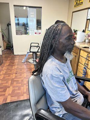 Tisa at Sandra's Scissor Jack's Hair Studio