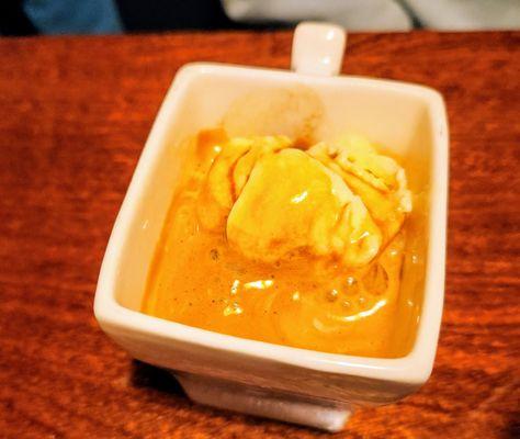 Affogato dessert.