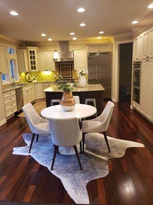 Kitchen cabinets painted