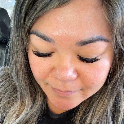 Master stylist volume full set, 5/5!