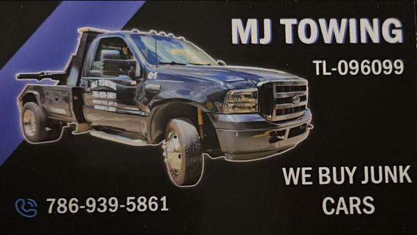 Mj Towing Services