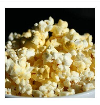 Fresh buttered popcorn!