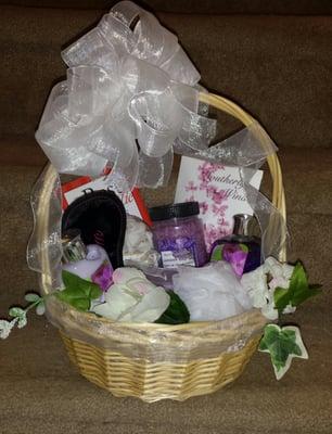Wedding Spa Basket