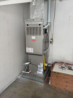 Completed another job, furnace, AC and ductwork in Los Gatos