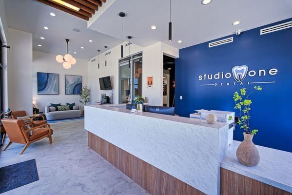 Welcome to the Studio One Dental lobby.
