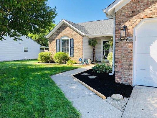 Peony’s landscaping