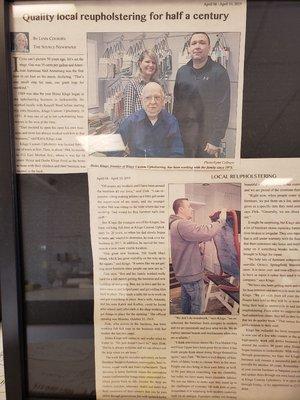 In business 50 years
1970 -2020