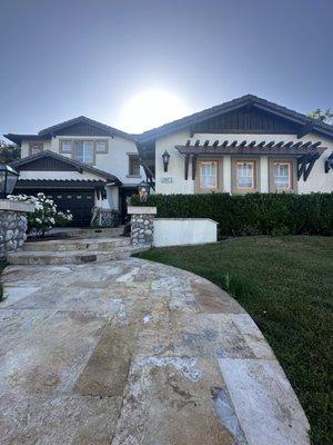 Exterior Painting Job in Laguna Niguel "Before"