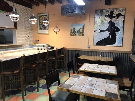 Bar Area & Dining Nook.