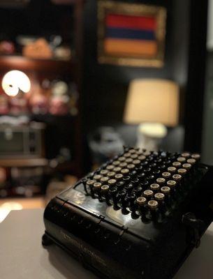 Over 100 year old Burroughs calculator