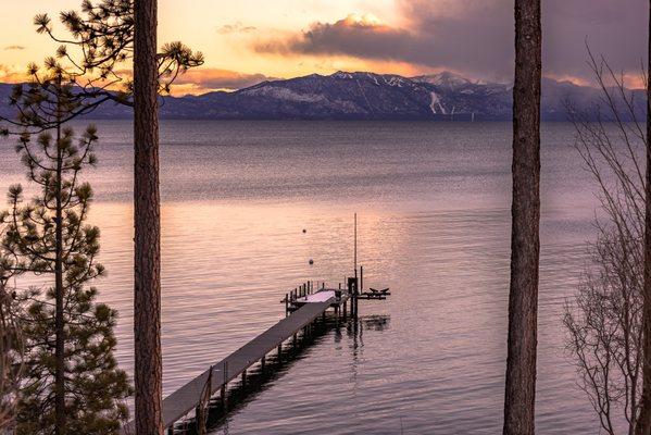 Sunset on Lake Tahoe
