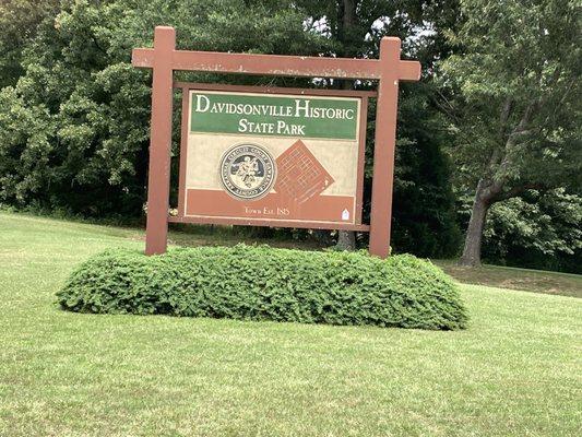 Davidsonville Historic State Park
