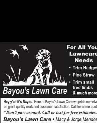 Bayous Lawncare