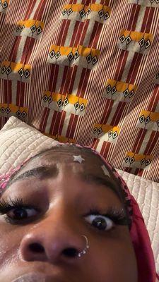 How they looked like when I got home after my appointment with them