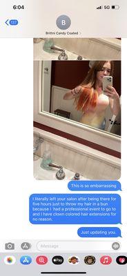 candy coated beauty salon