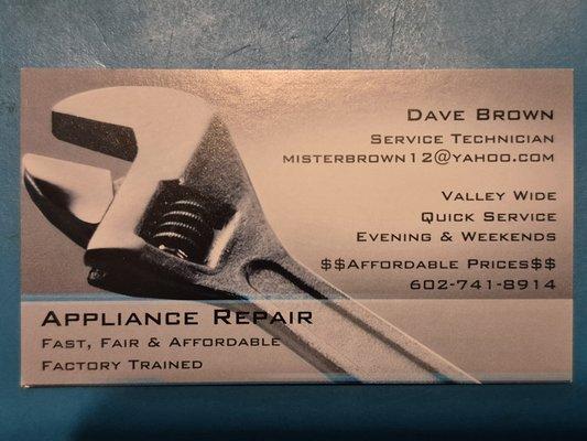 Appliance Repair by Dave