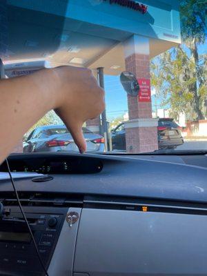 Bad drive thru experience :(
