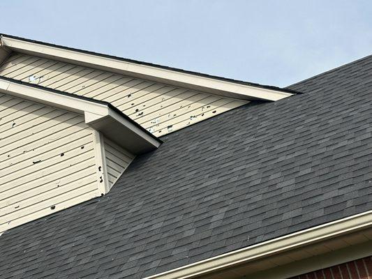 Hail damage?