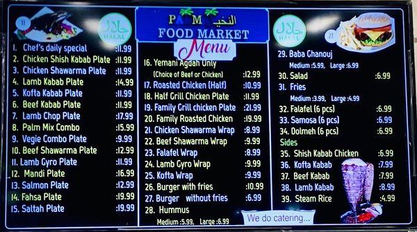 Palm Halal Food Market