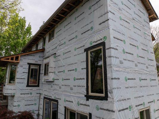 James Hardie Moisture barrier