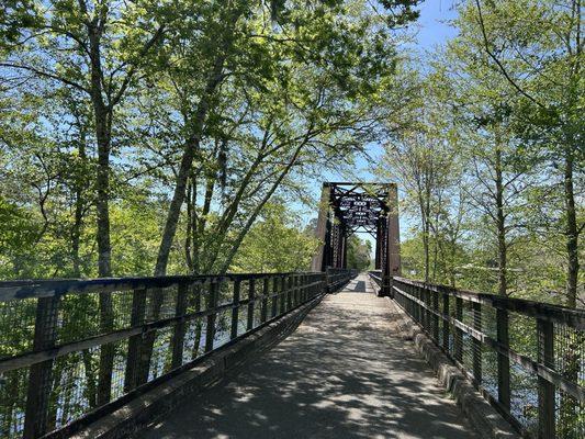 Railroad trestle over Suwannee River