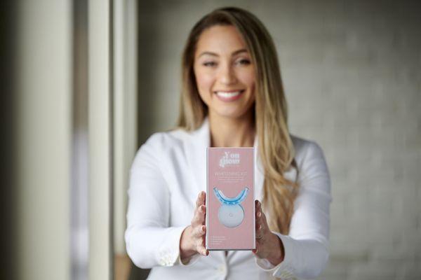 YOU GLOW offers professional, safe, and effective teeth whitening for a brighter, more confident smile.