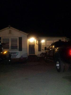 Front entry. It's a house