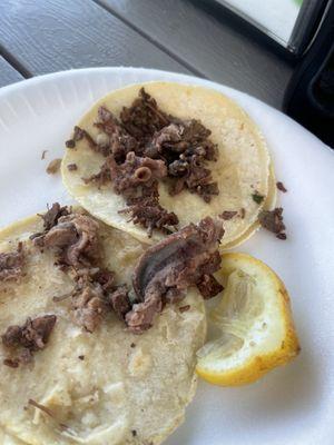 The nastiest tacos I've ever had. The worst customer service.