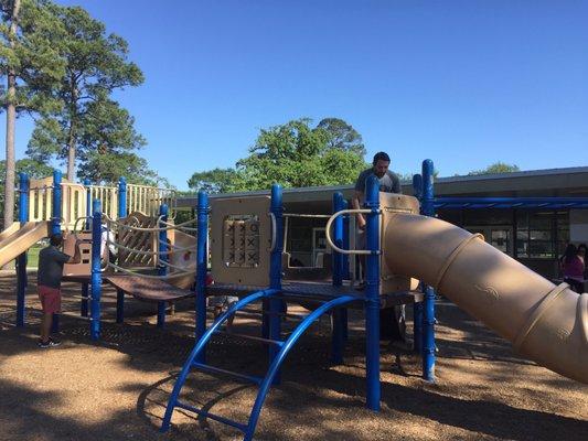 Shot of the playground