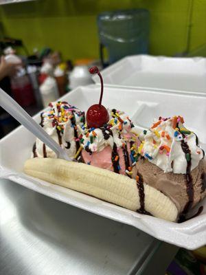 Banana split