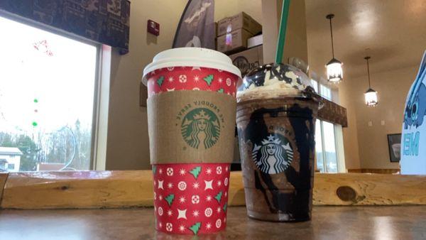Java chip and mocha peppermint