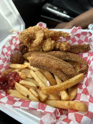 Shrimp & Catfish Basket