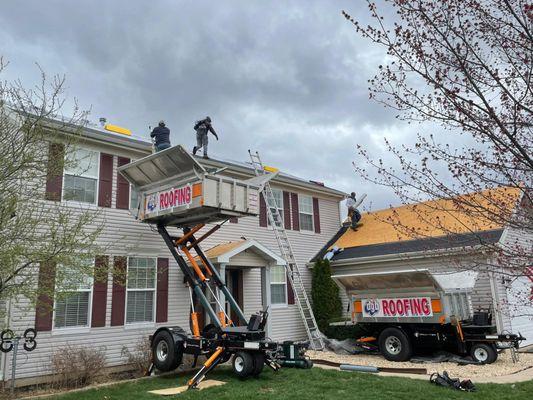 Asphalt shingle replacement