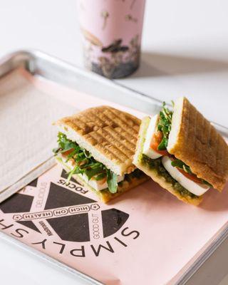 Caprese Pressed Sandwich