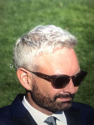 From brunette to completely grey.